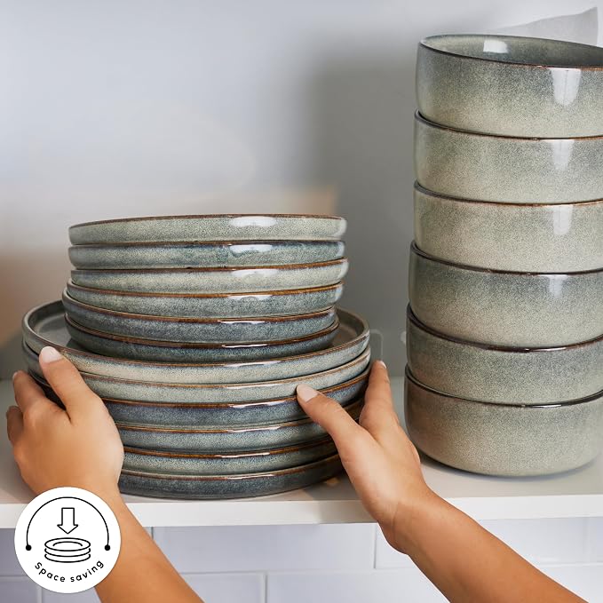 Karaca New Skal 18-Piece Dinnerware Sets