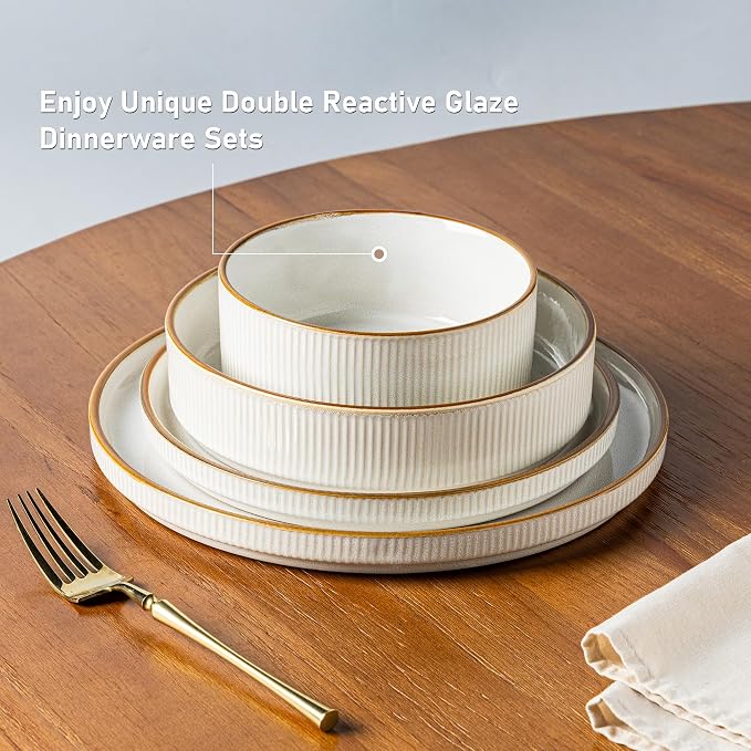 GBHOME Stoneware Dinnerware Sets