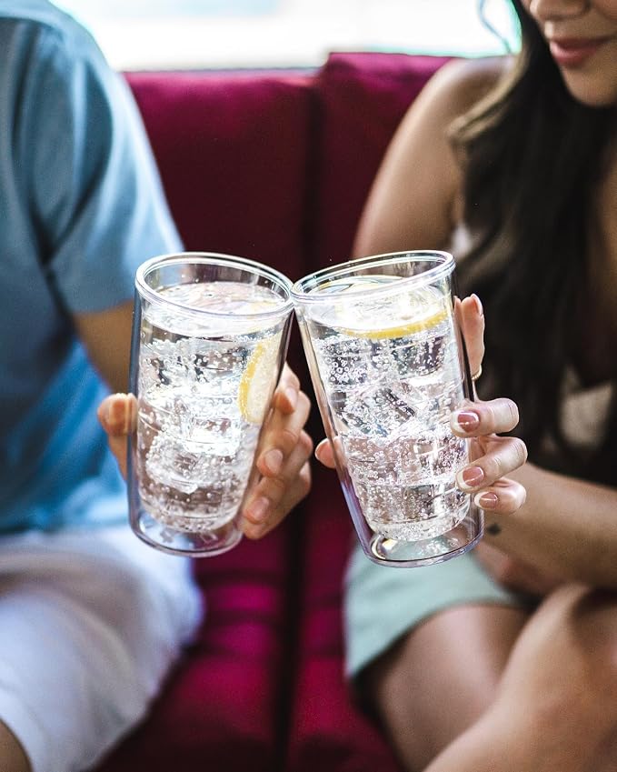 Tervis 16oz Tritan Tumbler | Tabletop Collection, Double-wall Insulated