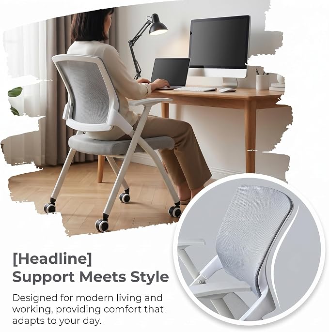 24 Pack Folding Office Chair