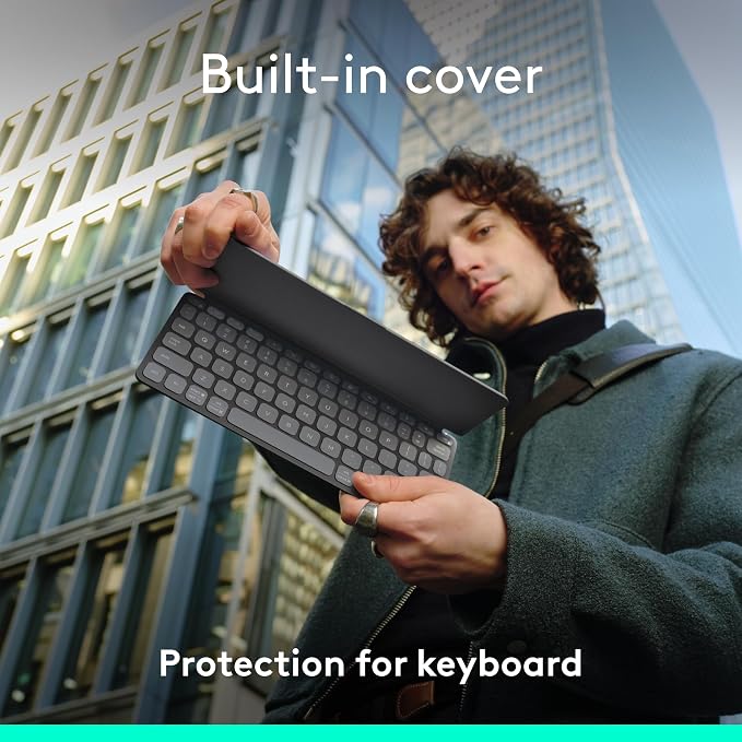 Logitech Keys-to-GO 2 Portable Wireless iPad Keyboard