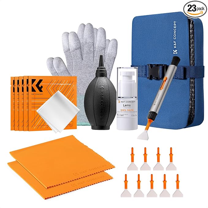 K&F CONCEPT 23 in 1 Camera Lens Cleaning Kit