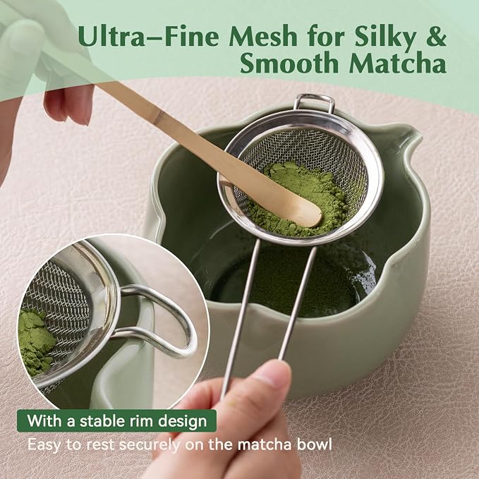 Matcha Set, Sifter and other Matcha Tools