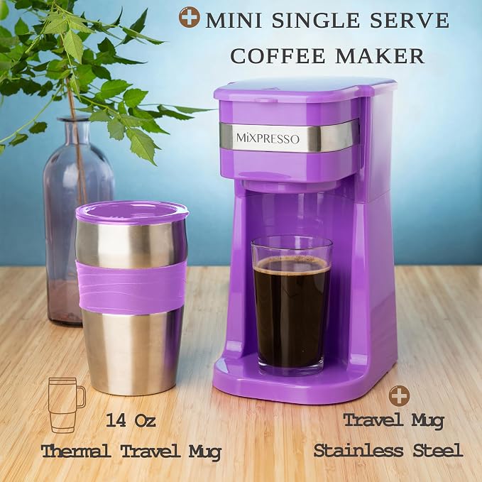 Mixpresso Single Serve & Single Cup Coffee Maker