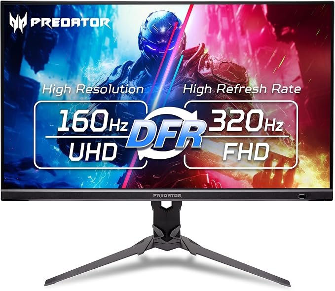 Acer Predator Gaming Monitor | 27" UHD 3840 x 2160 IPS | AMD FreeSync Premium |