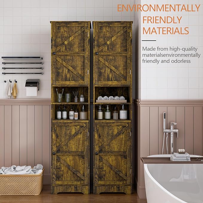 Tall Bathroom Cabinet, Storage Cabinet