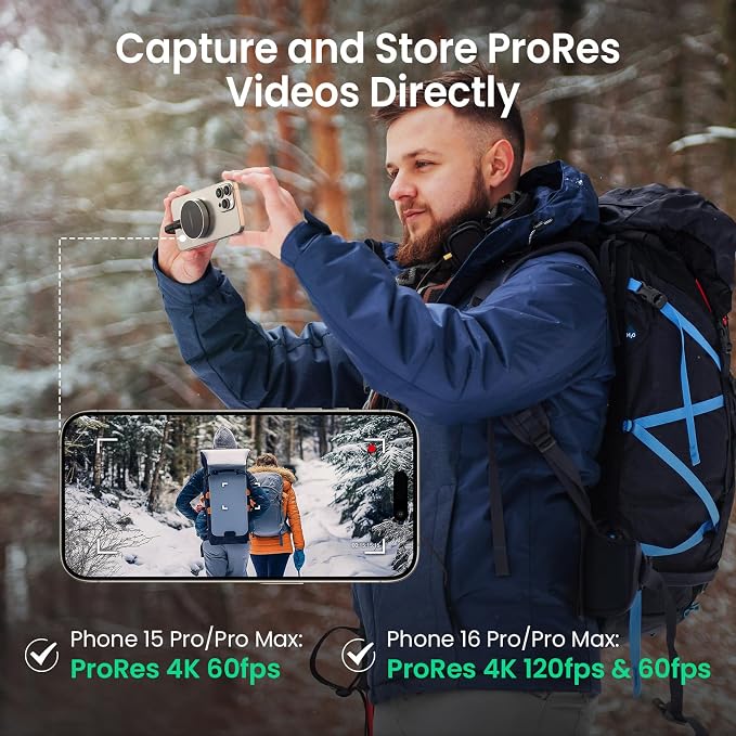 512GB Magnetic Portable SSD, External Solid State Drives