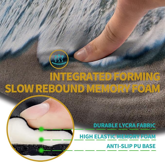 Hokafenle Ergonomic Mouse Pad Wrist Support