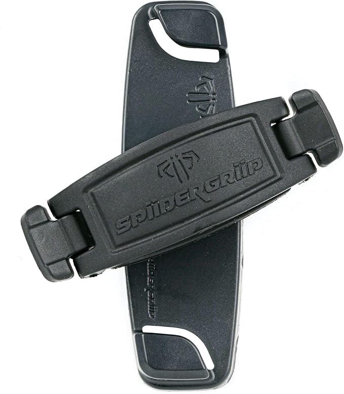 360 Rotating Phone Grip – Flat-Fold Kickstand & Secure Strap – Works