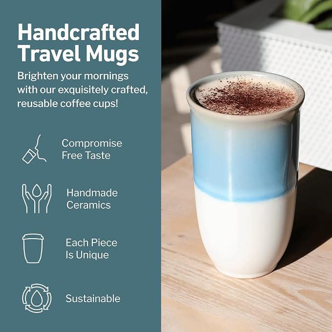 NOVA CERAMICS Travel Coffee Tumbler – Travel Mug