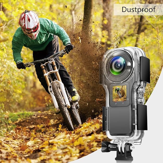 PULUZ 40m/131ft Dive Case for Insta360 One RS 1-Inch 360 Edition