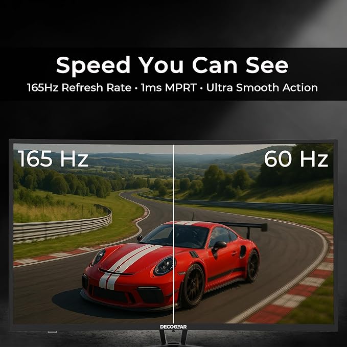 Deco Gear 39" Curved Ultrawide Gaming Monitor | 2560x1440 | 1ms MPRT | 165 Hz |