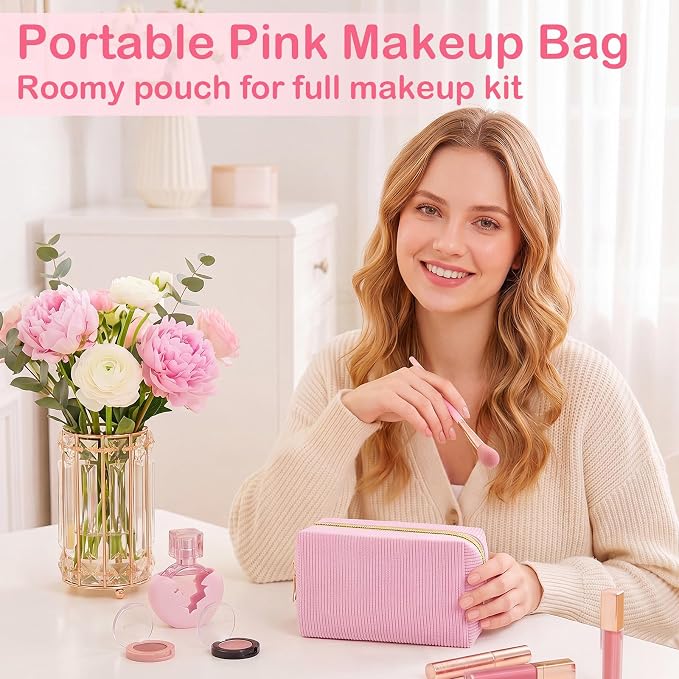 Gift Basket for Teen Girls, Cute Pink Birthday Gifts for Women, Gift Box