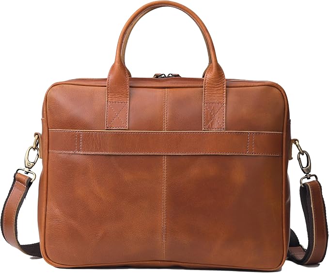 VC VINTAGE COUTURE Leather briefcase bag