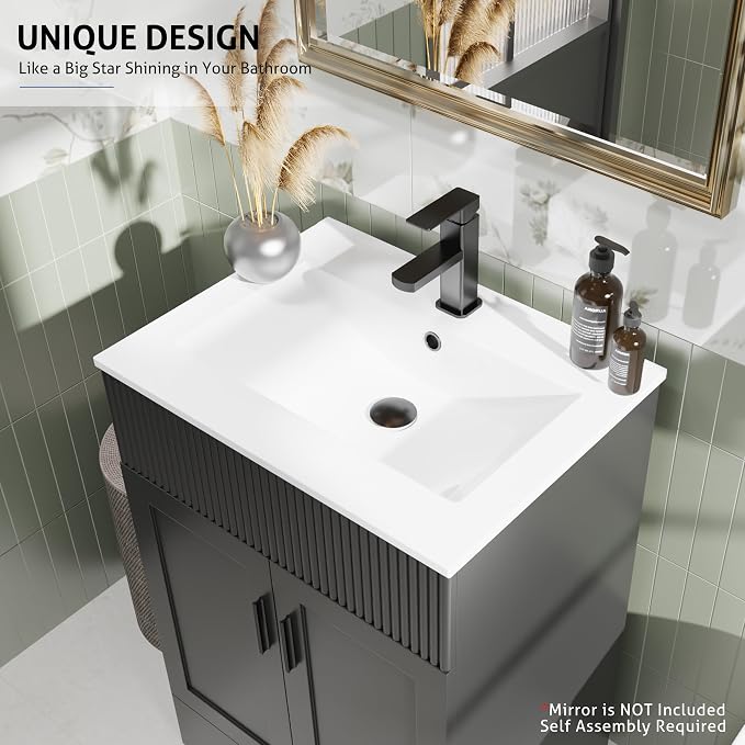 24" Bathroom Vanities Sink Combo