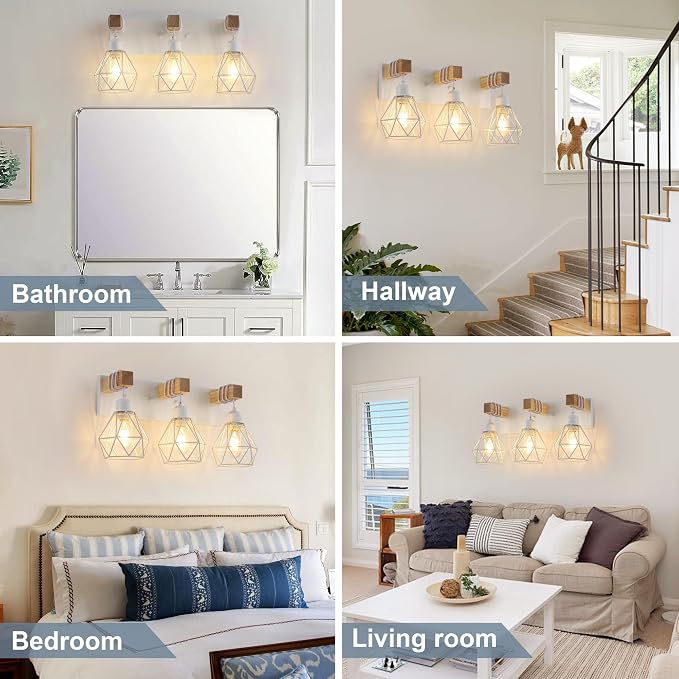 Farmhouse Vanity Light for Bathroom