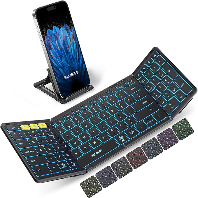Samsers Foldable Bluetooth Keyboard