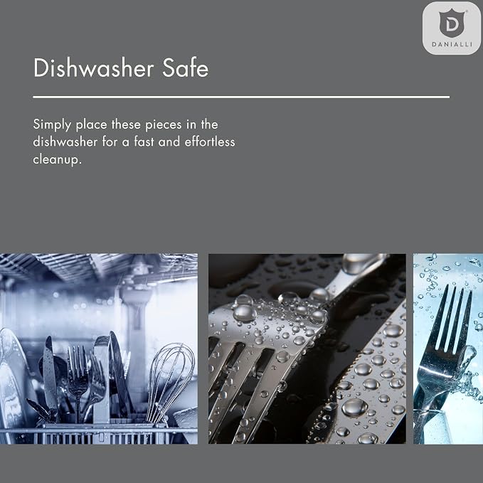 Engraved Silverware Set for 6 | 18/10 Stainless Steel Flatware