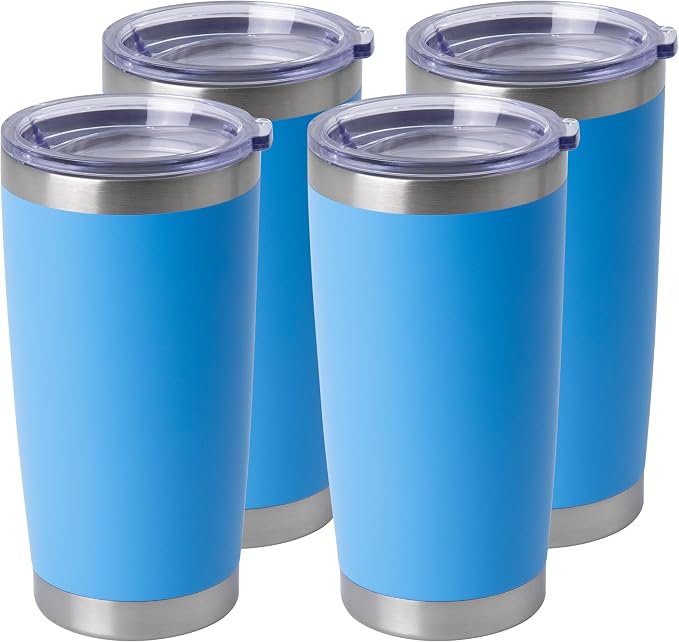 HASLE OUTFITTERS 20oz Stainless Steel Tumblers Bulk, Insulated Travel Cup