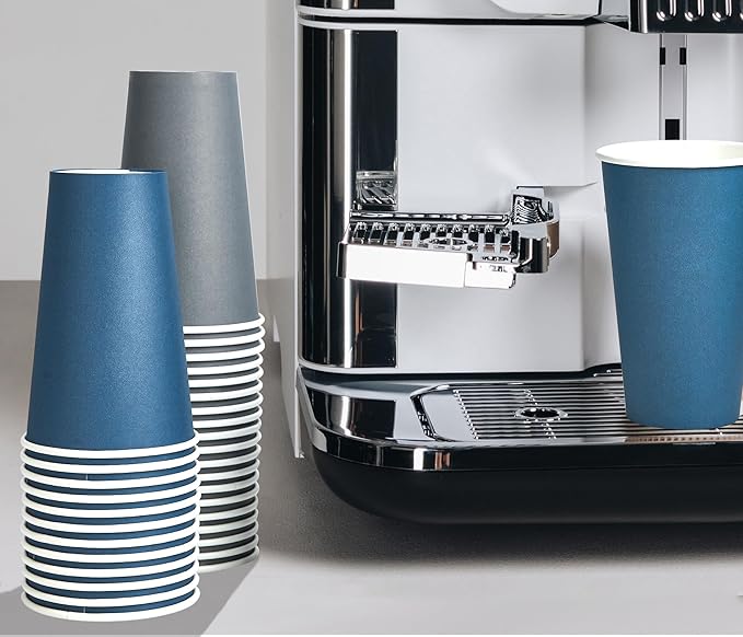 LITOPAK 100 Pack 16 oz Disposable Paper Coffee Cups