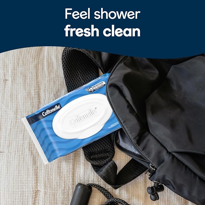 Fresh Feel Flushable Wet Wipes, Adult Wet Wipes