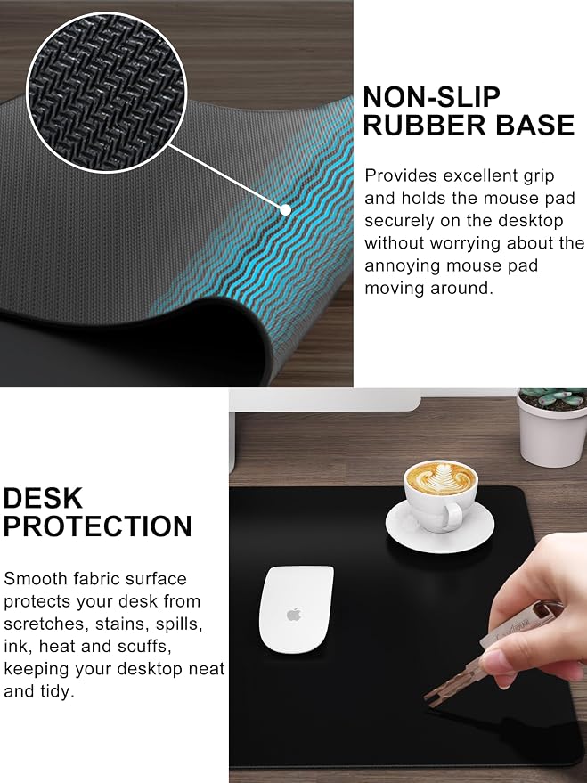 TopMade Mouse Pad with 15W Wireless Charging & Phone Holder, 31.5" x 15.75" XXL