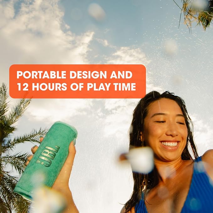 JBL Flip 6, Portable & Durable Bluetooth Speaker