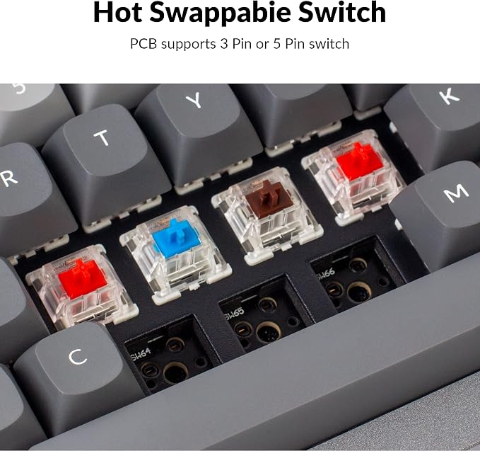 Keychron Q2 Wired Custom Mechanical Keyboard, QMK/VIA Programmable Macro