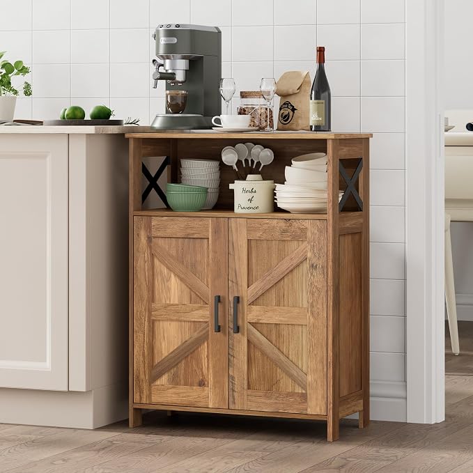 Farmhouse Bathroom Storage Cabinet