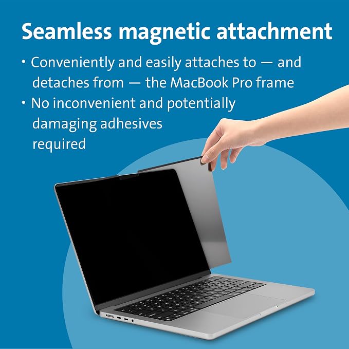Kensington MP14 Magnetic MacBook Pro Privacy Screen