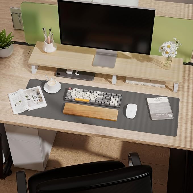 Aothia Leather Desk Pad Protector