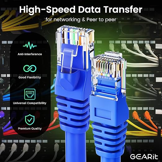 GEARit Cat 6 Ethernet Cable Pack