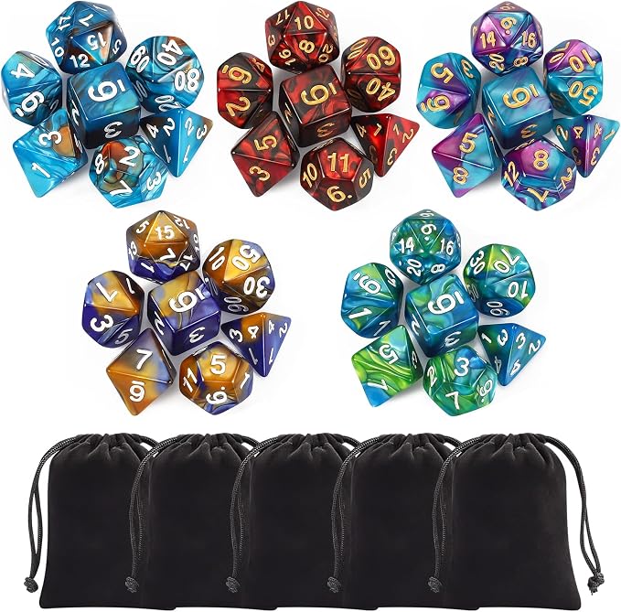 CiaraQ Polyhedral Dice Set