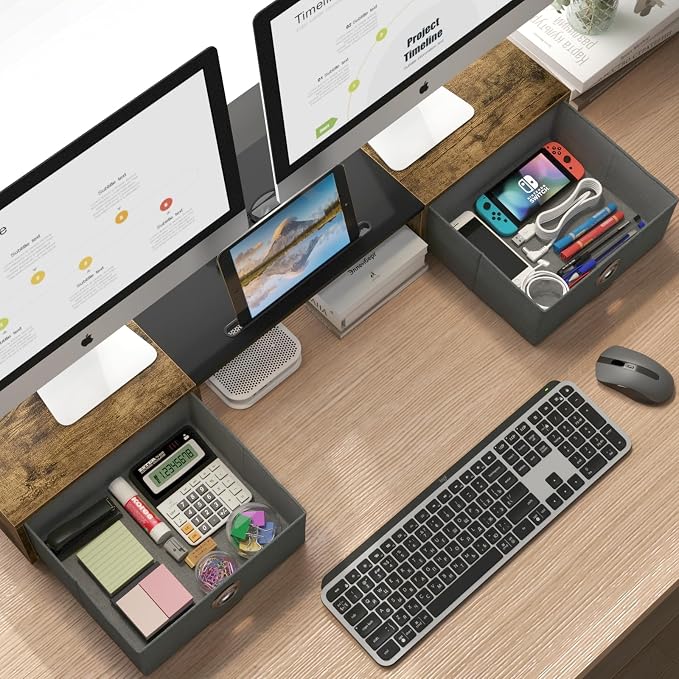 WESTREE Dual Monitor Stand Riser
