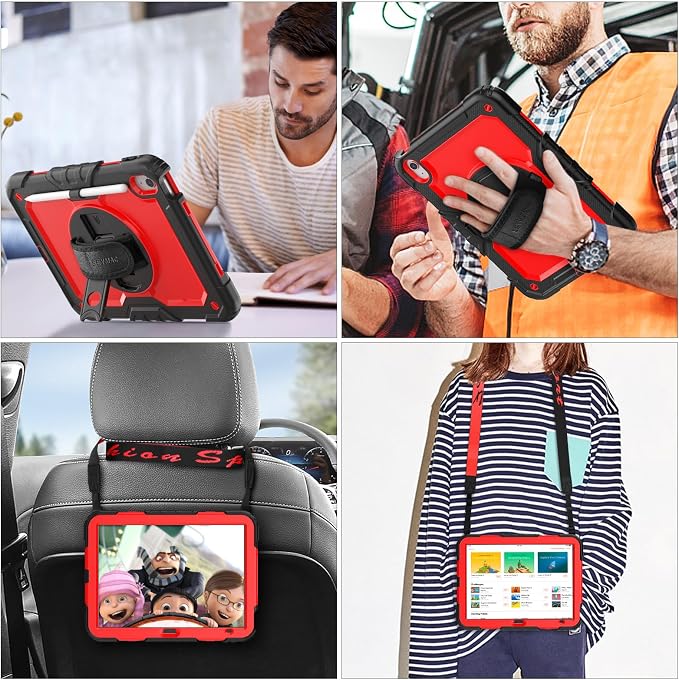 SEYMAC stock Case for iPad 11th/10th Generation 11''/10.9'' 2025/2022,