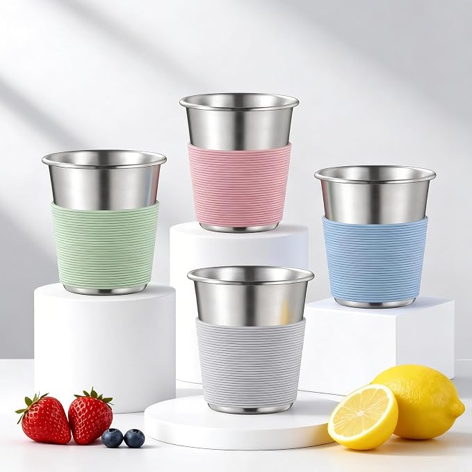 HaWare Stainless Steel Kids Cups