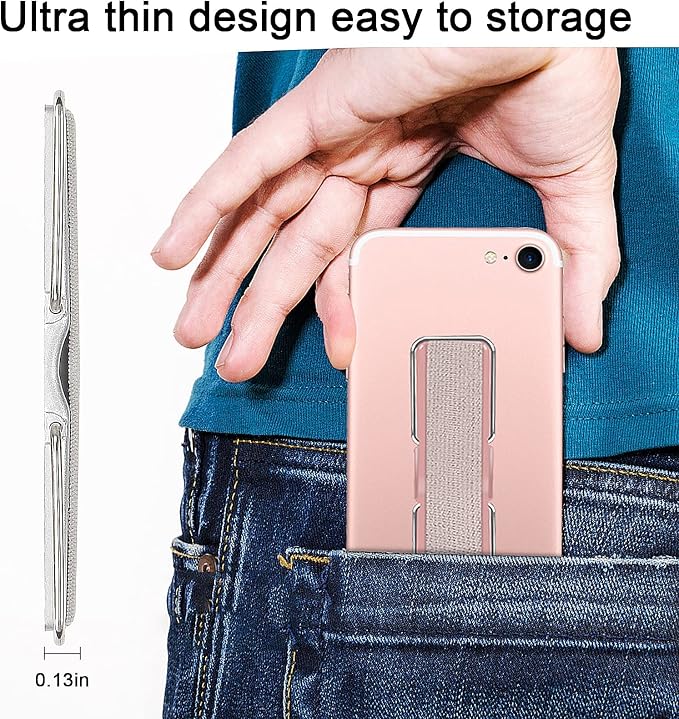 Cell Phone Holder for Hand, CISID Phone Finger Holder Loop Strap Grip