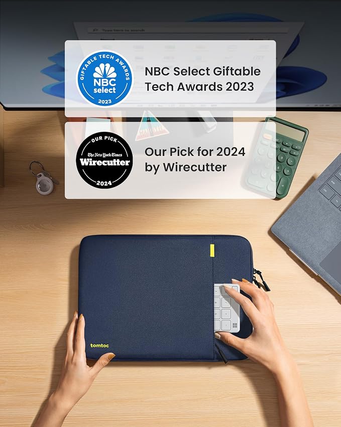 tomtoc 360° Protective Laptop Sleeve
