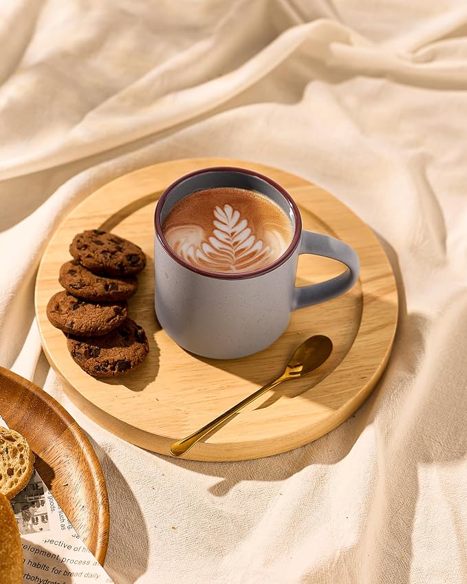 famiware Coffee Mugs Set of 4, Nebula 14oz Coffee Mugs Ceramic Cup Set |