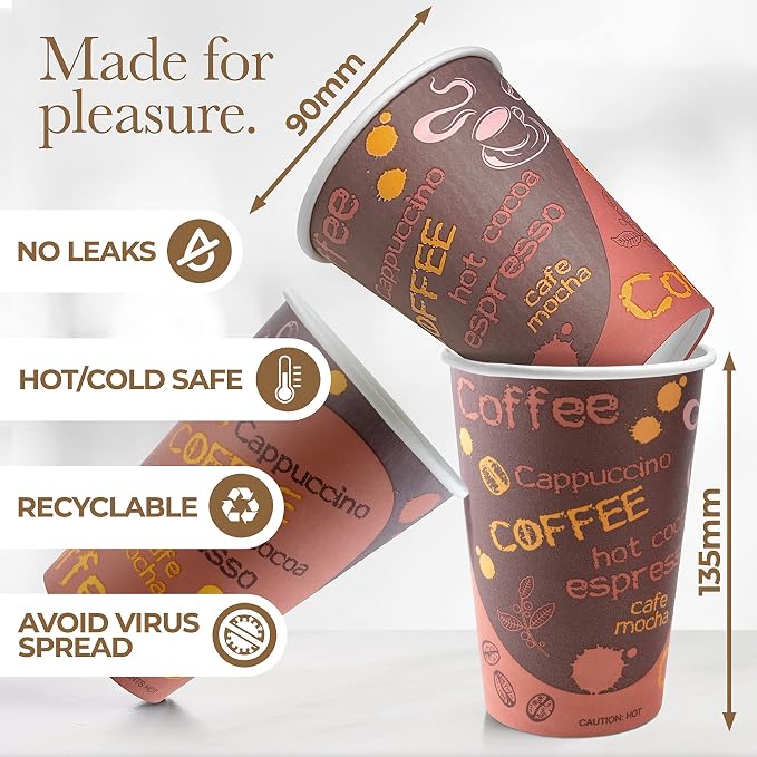 Shop Square Disposable Coffee Cups