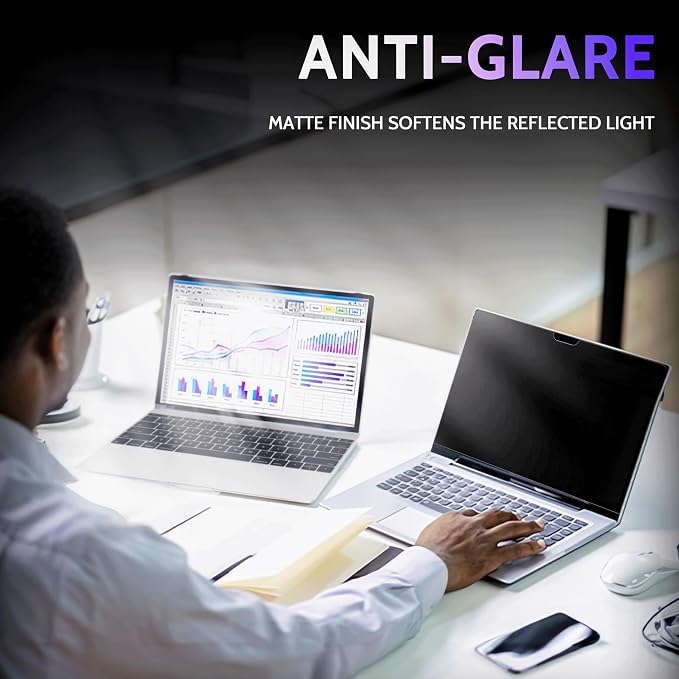 Privacy Screen for MacBook Pro 13 In & MacBook Air 13 Inch, MagicSuction™