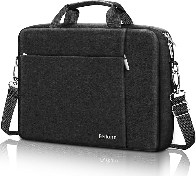 Ferkurn Laptop Bag Case for Women Men Computer Bag Compatible