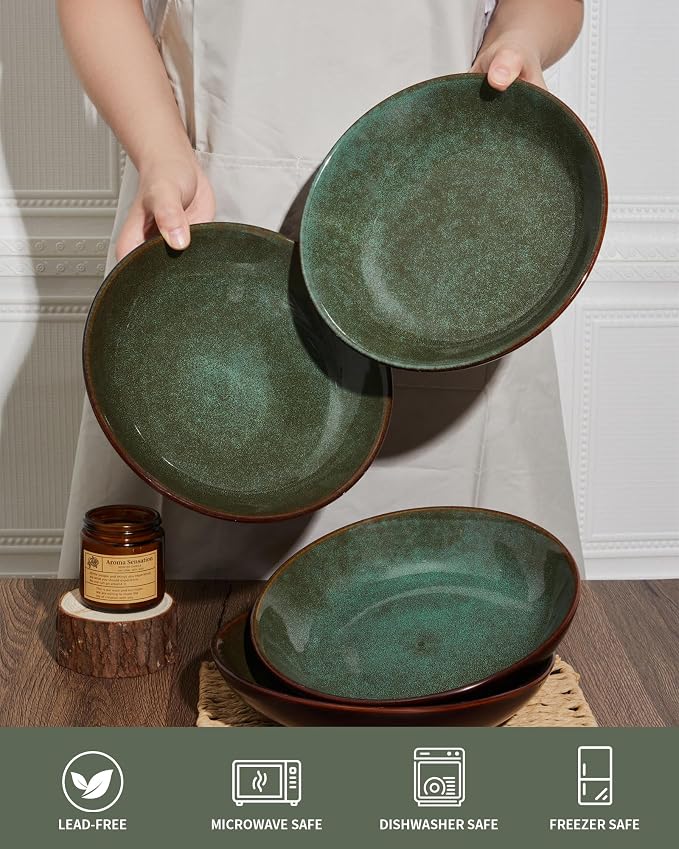 16 Piece Double Bowl Dinnerware Sets