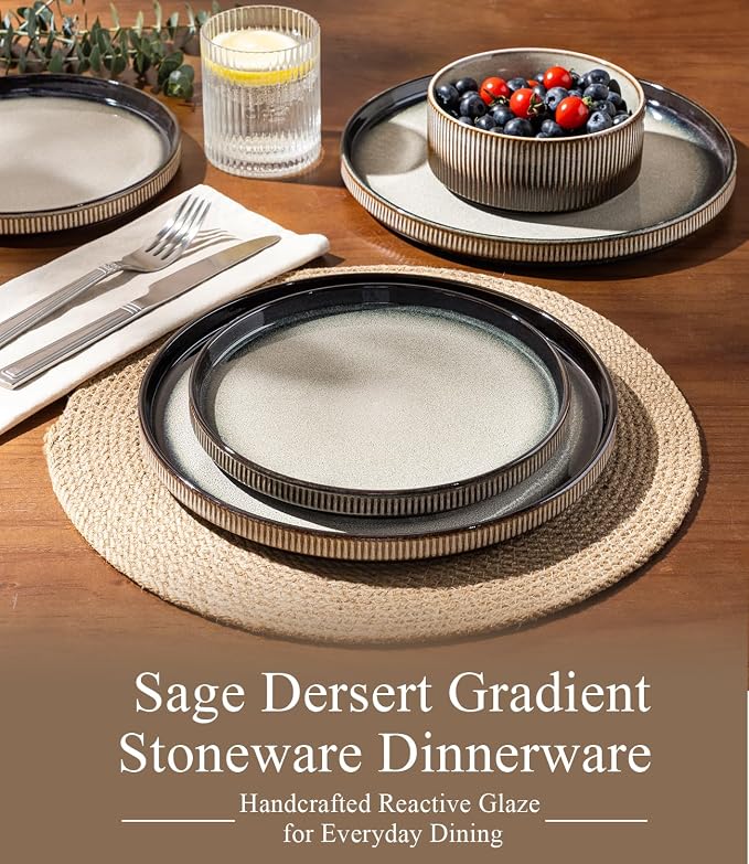 GBHOME Stoneware Dinnerware Sets