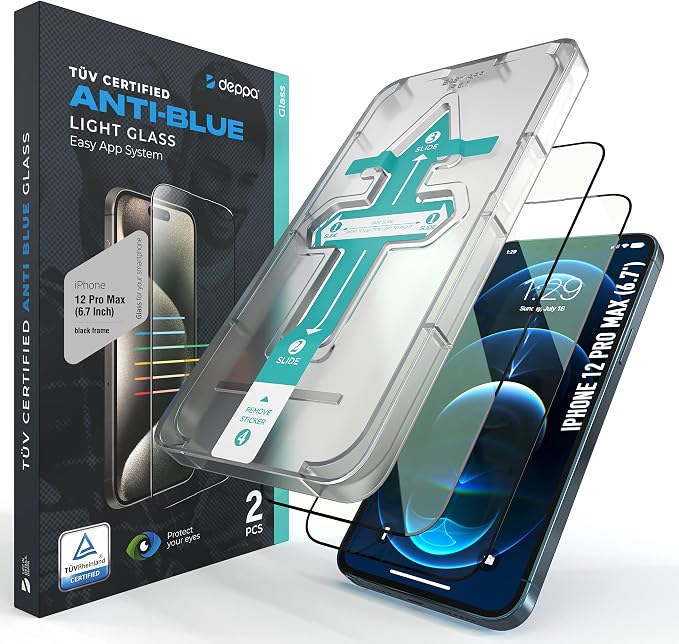 Deppa |2 Pack| Anti-Blue Light Screen Protector
