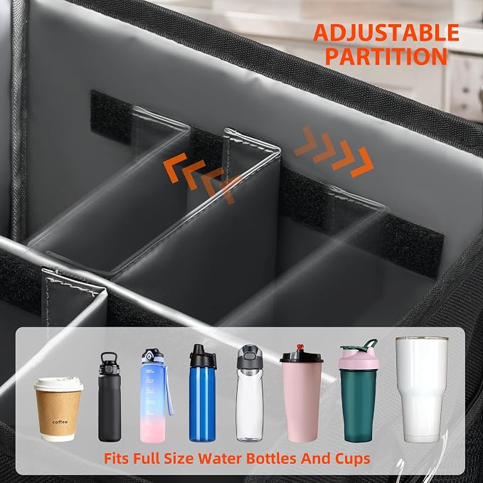 4 Cup Drink Carrier Bag, Insulated Cup Caddy
