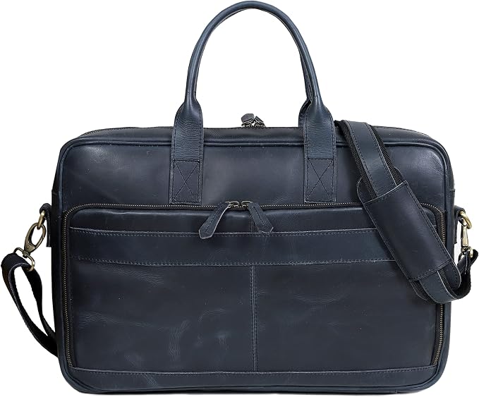VC VINTAGE COUTURE Leather briefcase bag