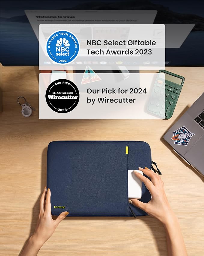 tomtoc 360° Protective Laptop Sleeve