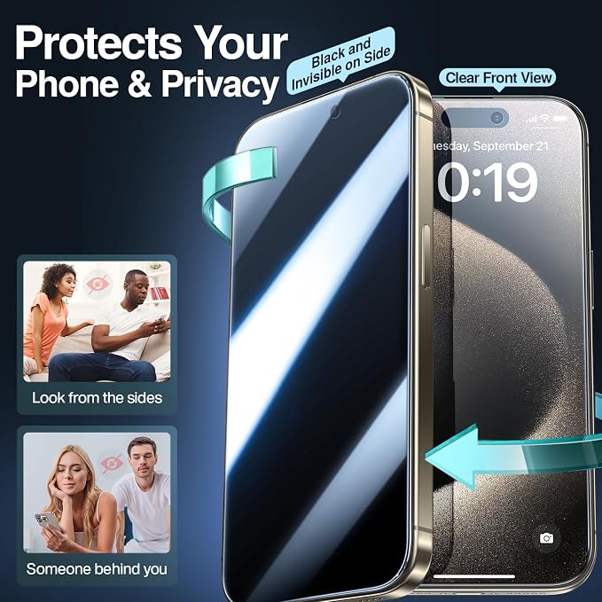 SMARTDEVIL 2PACK Privacy Screen Protector