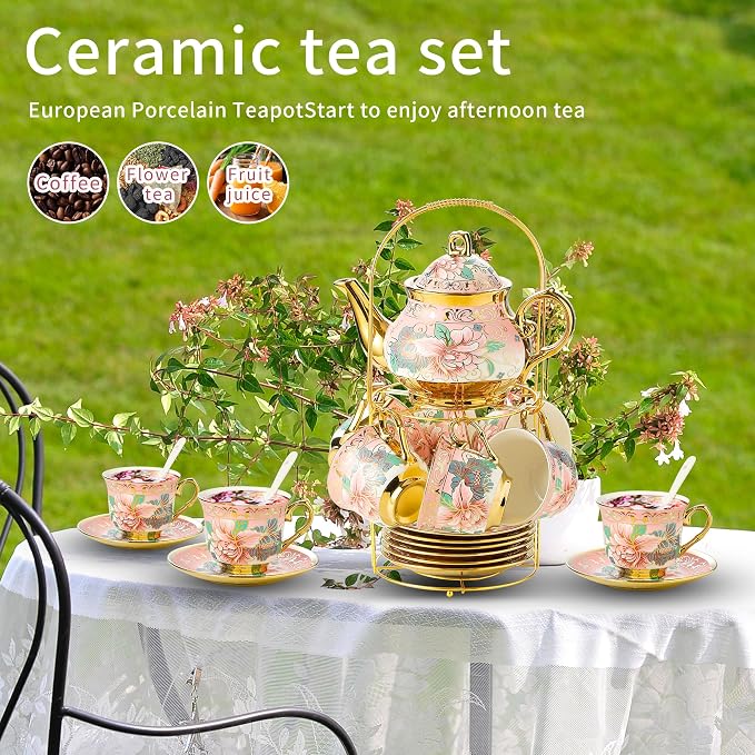 20 Pieces Porcelain Tea Set
